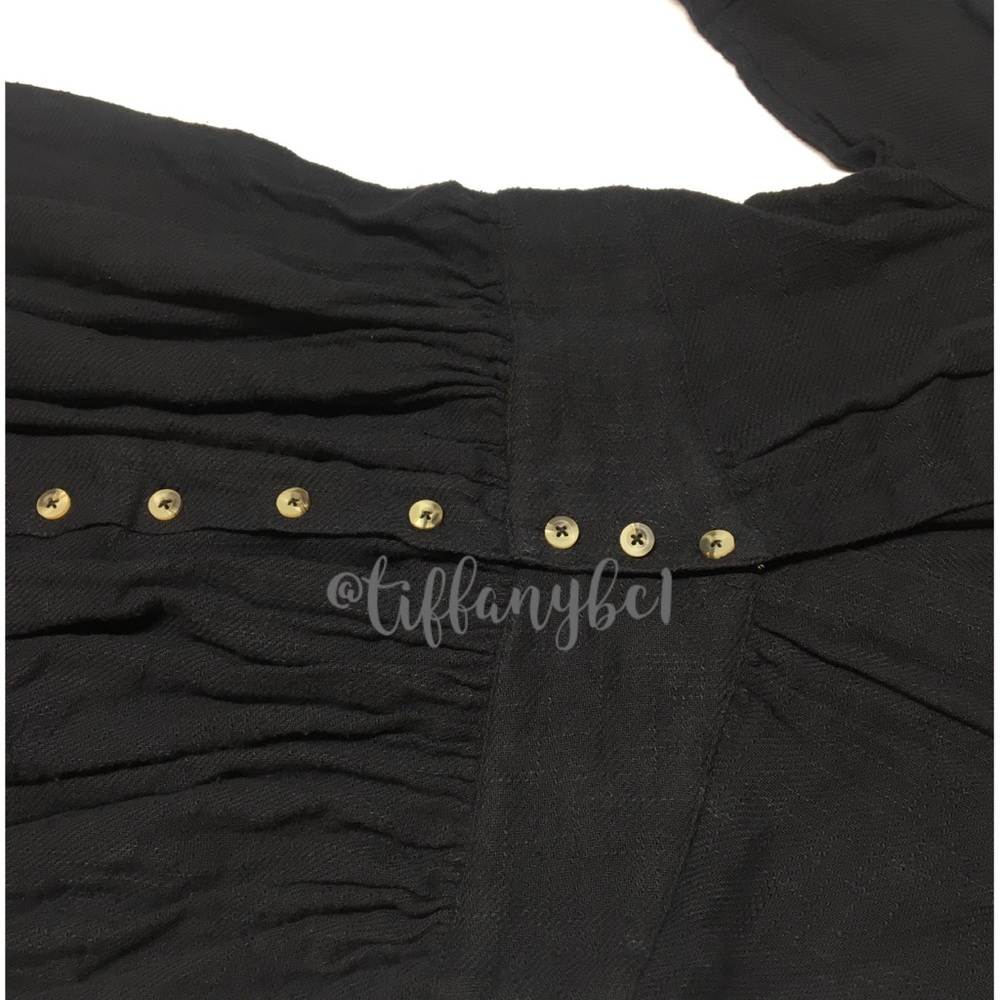 Free People Love Of My Life Midi Dress Black - Picture 8 of 16